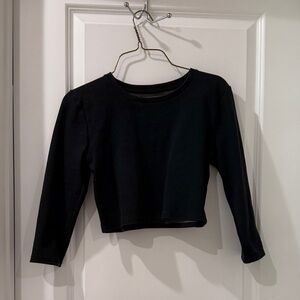 Abercrombie & Fitch Charcoal Long Sleeve Top